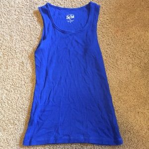 Justice size 12 blue cami tank top